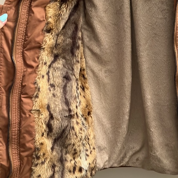 Forever21 Brown coat - Picture 3 of 6